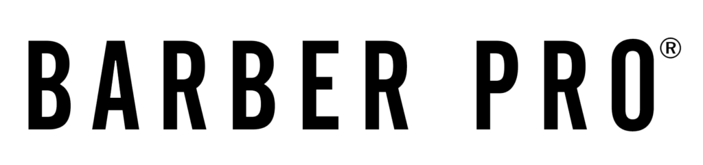 BARBER PRO Primary Logo Black